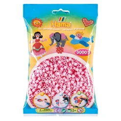 Hama Midi Strijkkralen - Pastel Roze (95), 3000st.