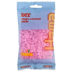Hama Midi Strijkkralen - Roze Transparant (072), 1000st.