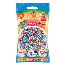 Hama Midi Strijkkralenmix - Gestreept (090), 1000st.