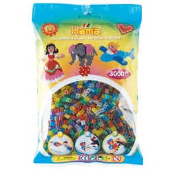 Hama Midi Strijkkralenmix - Transparant (201-53), 3000st.