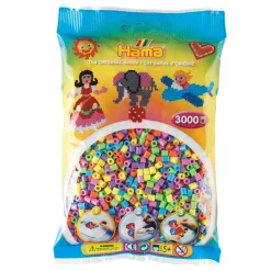 Hama Midi Strijkkralenmix - Pastel (201-50), 3000st.