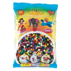 Hama Midi Strijkkralenmix, 3000st.