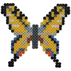 Hama Midi Strijkkralenset - Vlinders, 2000st.