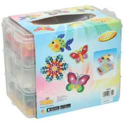 Hama Midi Strijkkralenset in Sorteerbak, 12.000st.