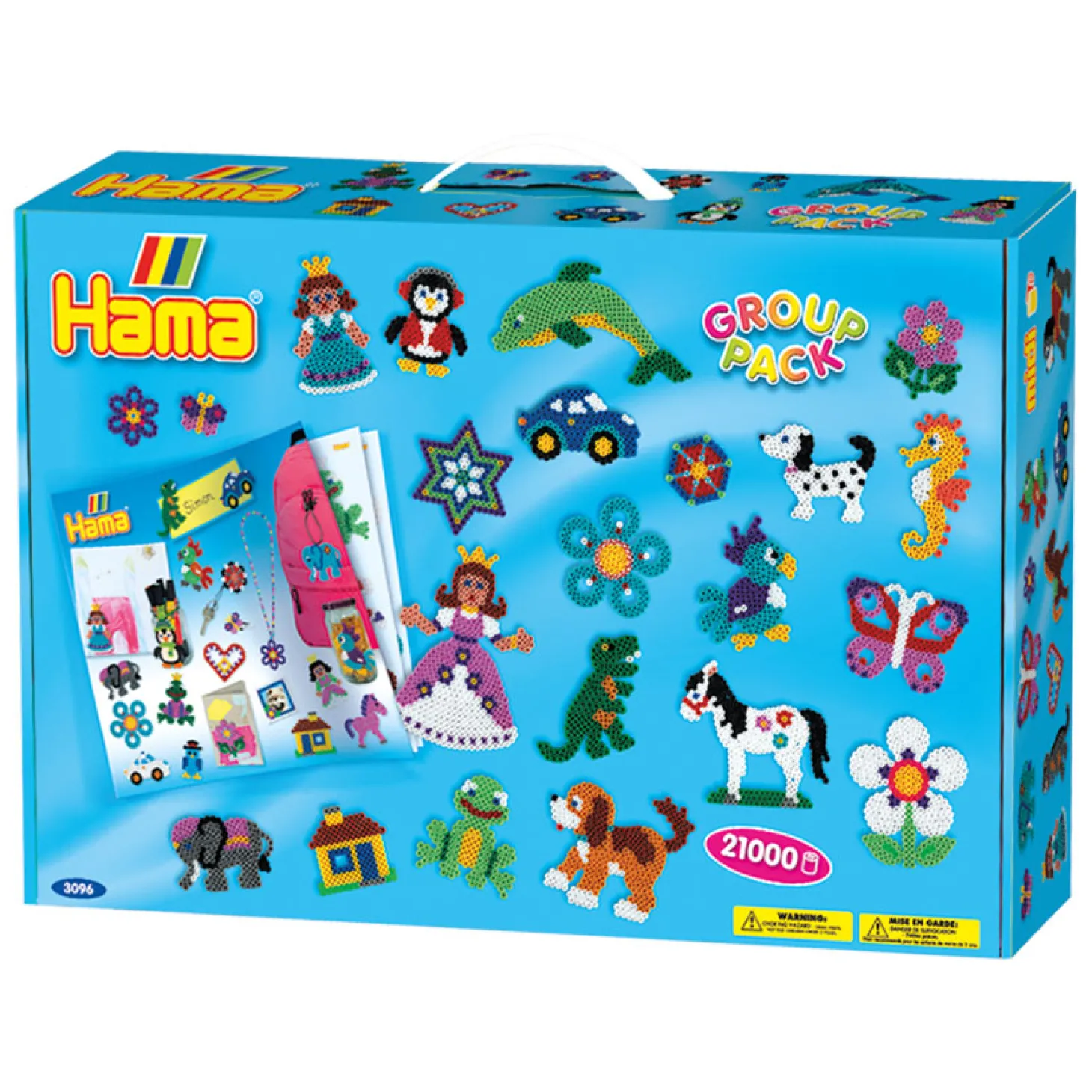 Hama Midi Strijkkralenset in Koffer, 21.000st.