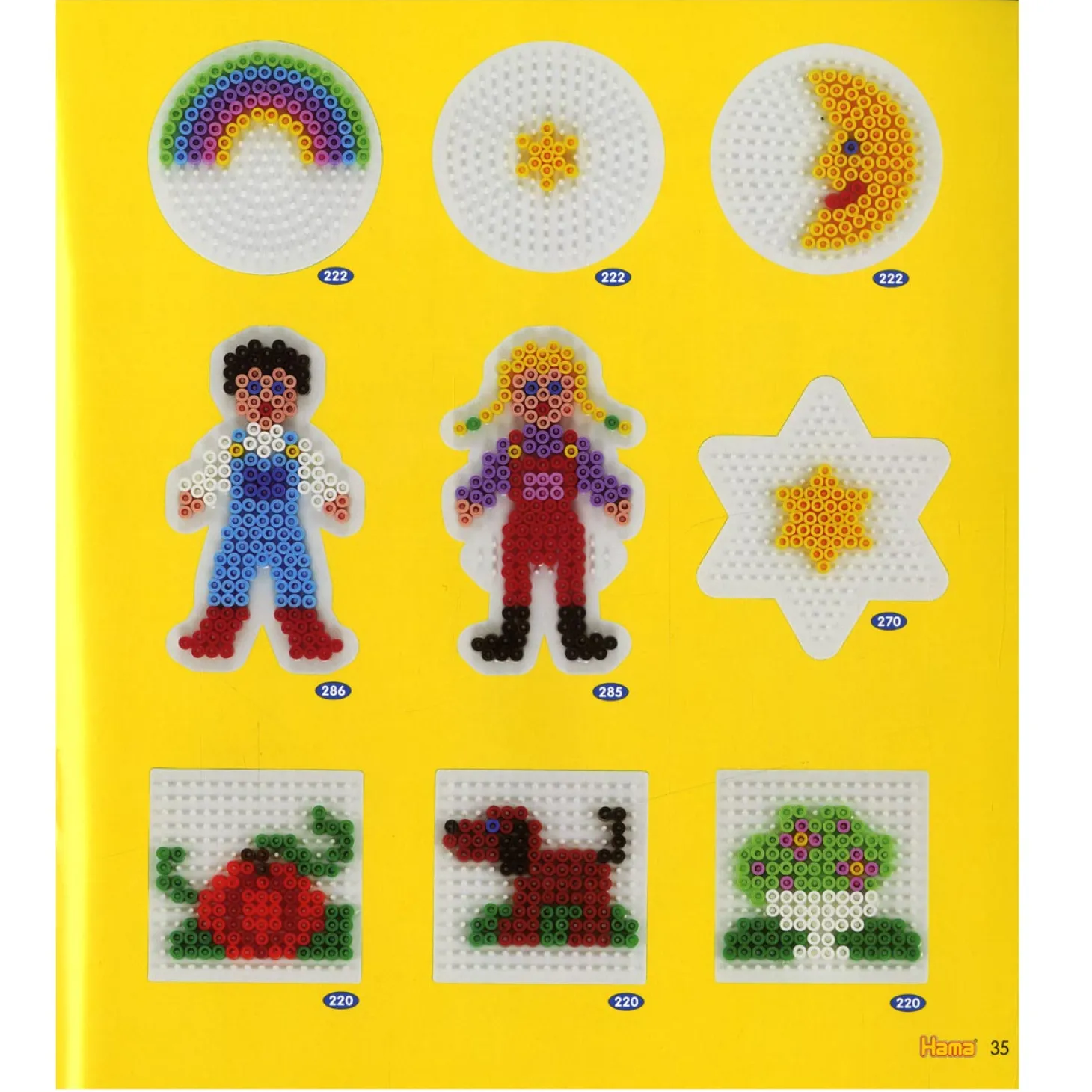 Hama Strijkkralen Inspiratieboekje, nr. 10