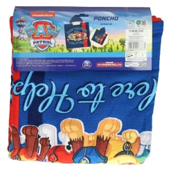 Handdoek Poncho Paw Patrol 55x110cm