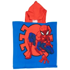 Handdoek Poncho Spiderman 55x110cm