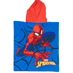 Handdoek Poncho Spiderman 55x110cm