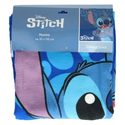 Handdoek Poncho Stitch Blauw 55x110cm
