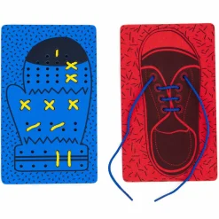 Handschoen en Schoen Rijgen, 12dlg.