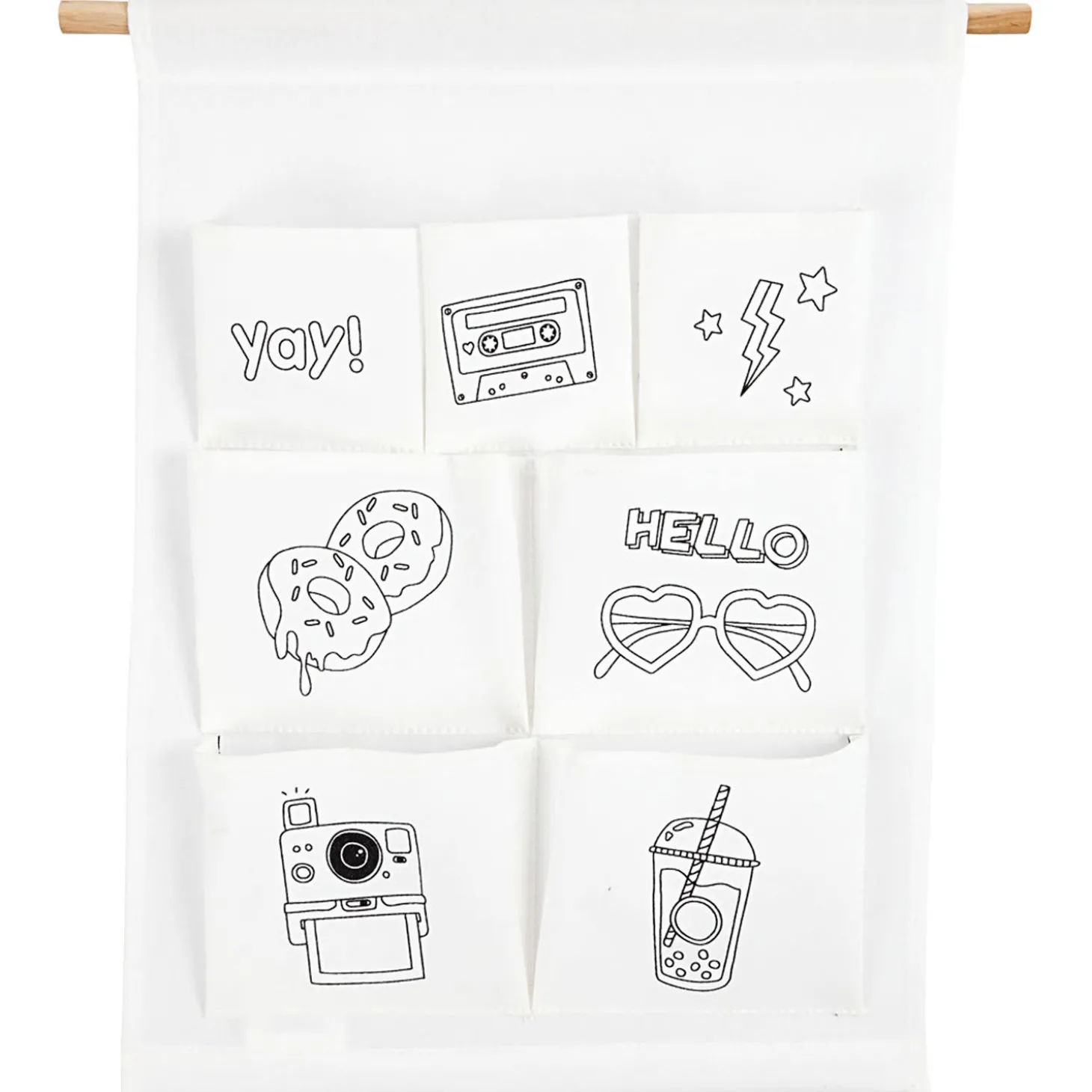 Hangende Organizer Wit