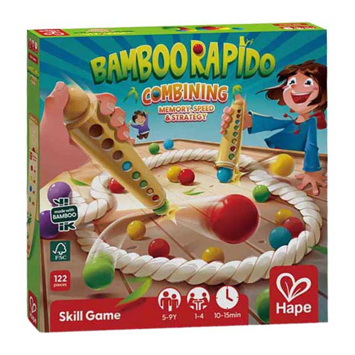 Hape Bamboo Rapido - 122dlg.