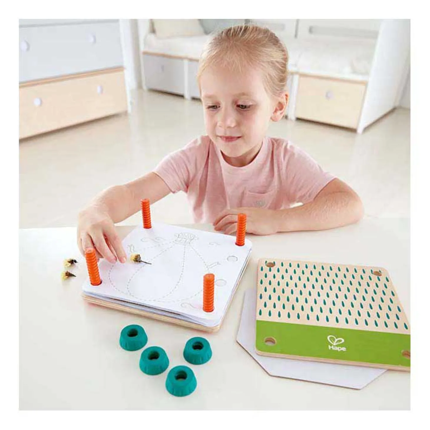 Hape DIY Bloemenpers