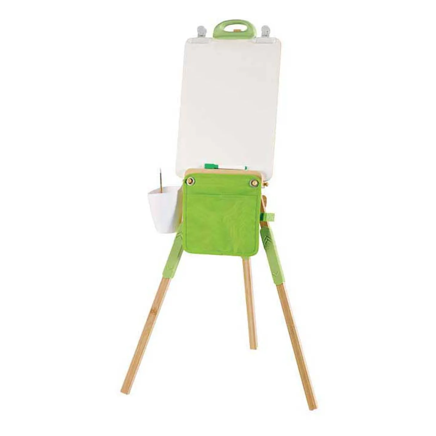 Hape Draagbare Bamboe Schildersezel - 14dlg.