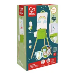 Hape Draagbare Bamboe Schildersezel - 14dlg.