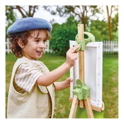 Hape Draagbare Bamboe Schildersezel - 14dlg.