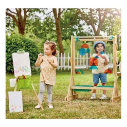 Hape Draagbare Bamboe Schildersezel - 14dlg.