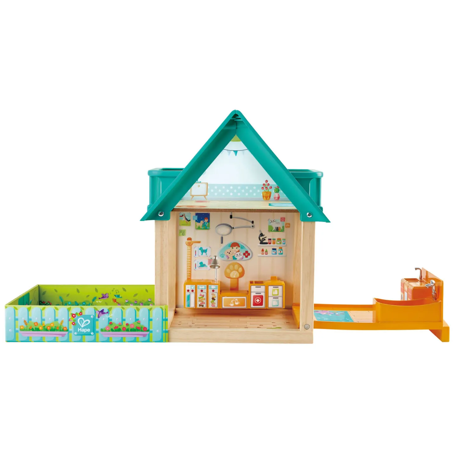 Hape Furry Vriend Dierenartspraktijk Speelset