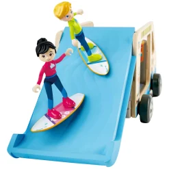 Hape Houten Avonturenbus Poppenhuis