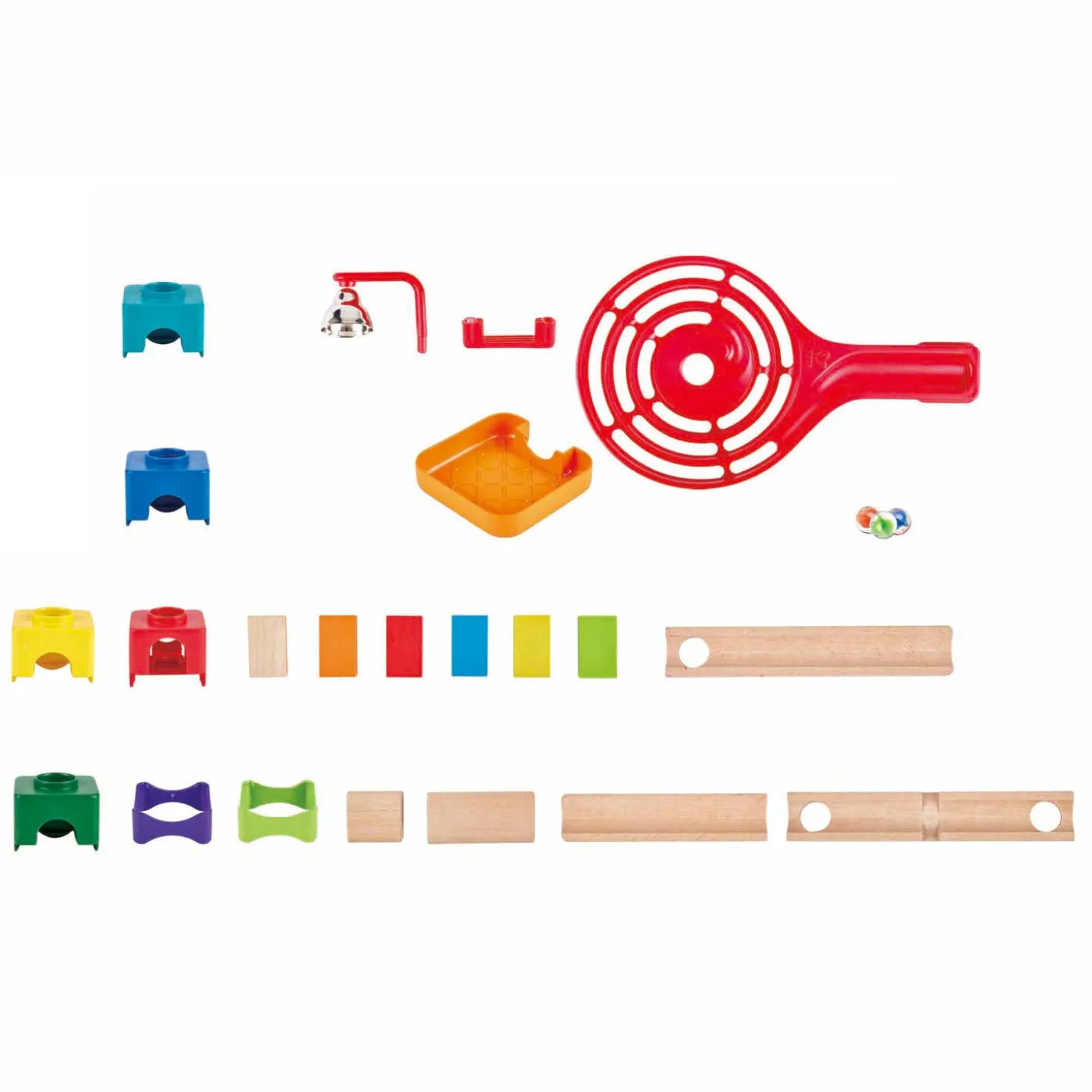 Hape Houten Knikkerbaanset Domino - 50dlg.