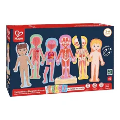 Hape Menselijk Lichaam Magnetische Puzzel - 63dlg.