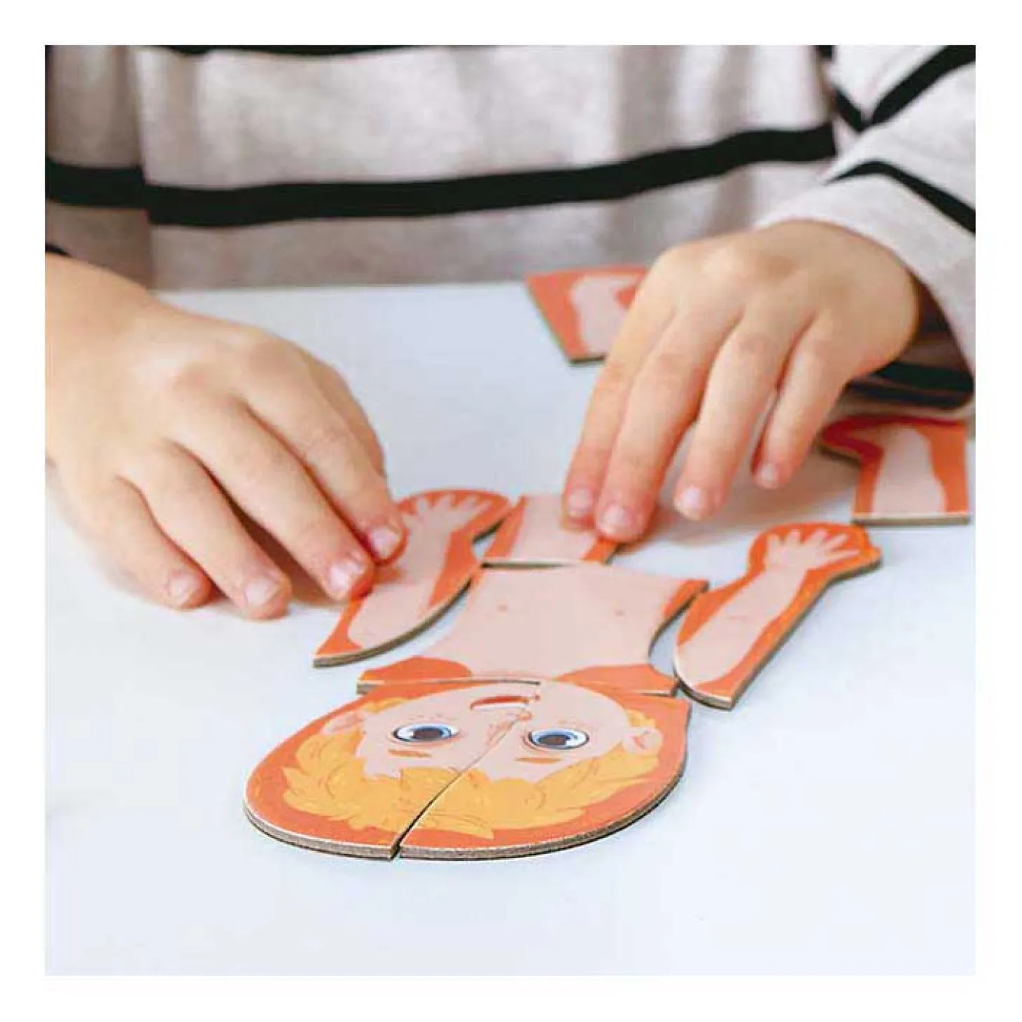 Hape Menselijk Lichaam Magnetische Puzzel - 63dlg.