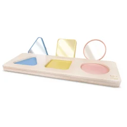 Hape Montessori Spiegel Vormenpuzzel Hout