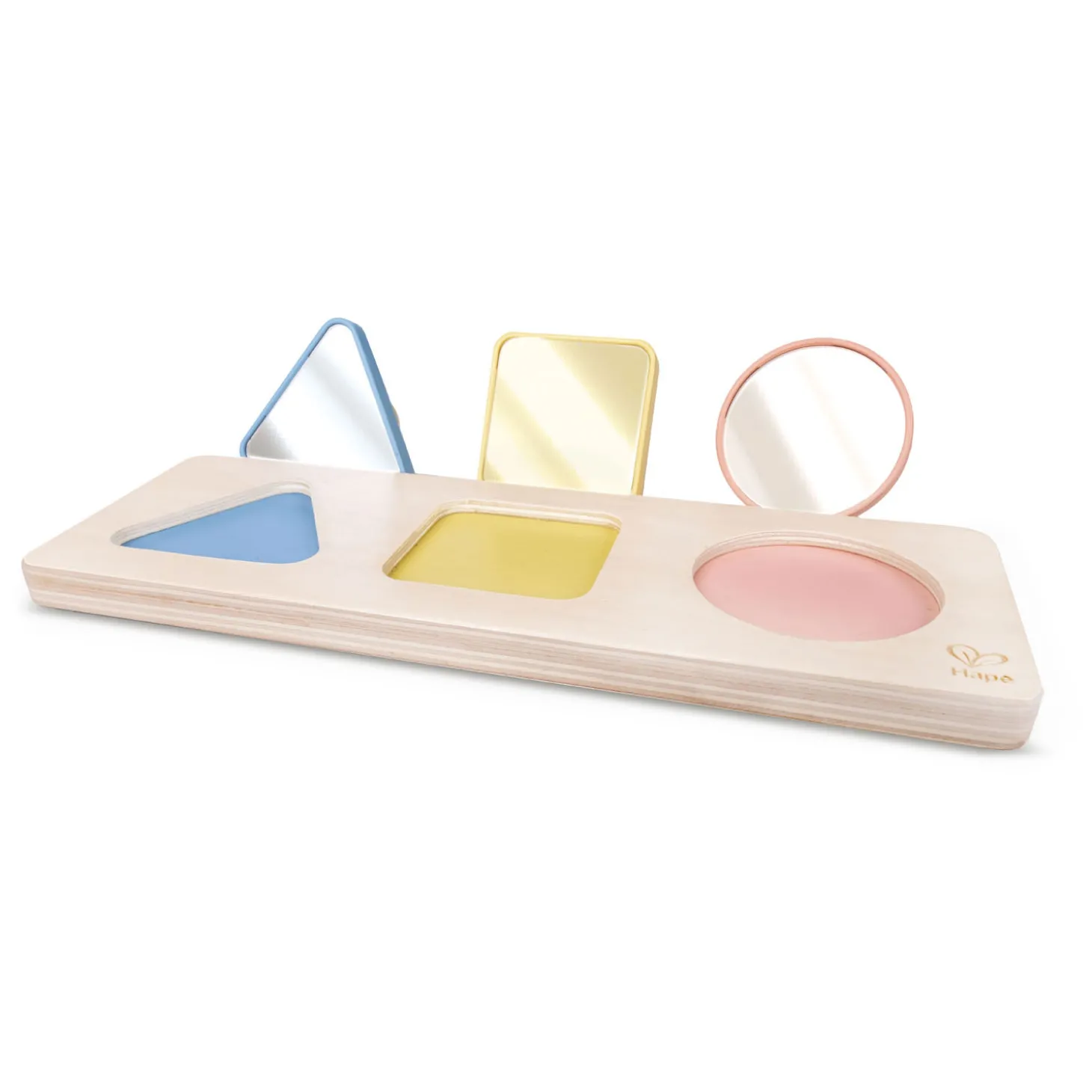 Hape Montessori Spiegel Vormenpuzzel Hout