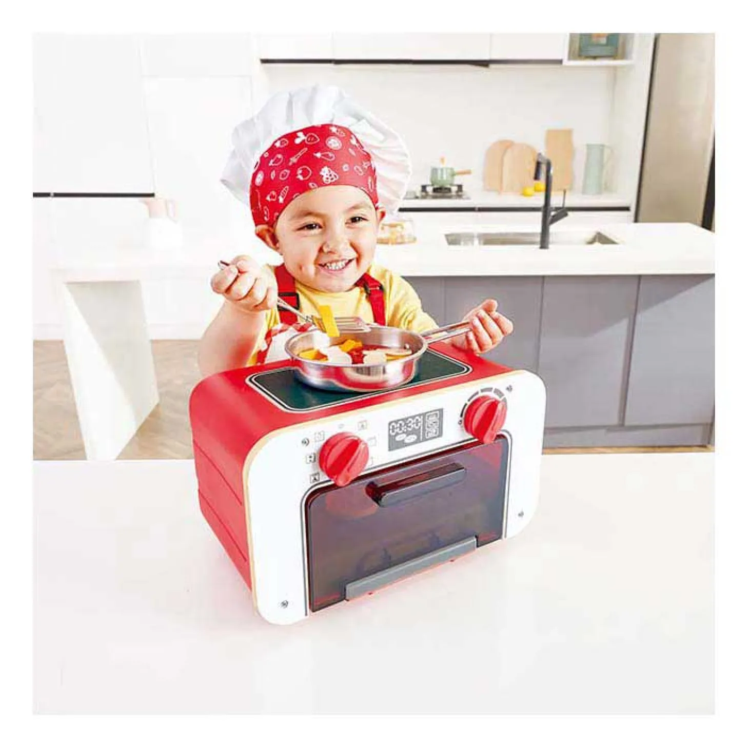 Hape Oven met Kleurverandering - 8dlg.