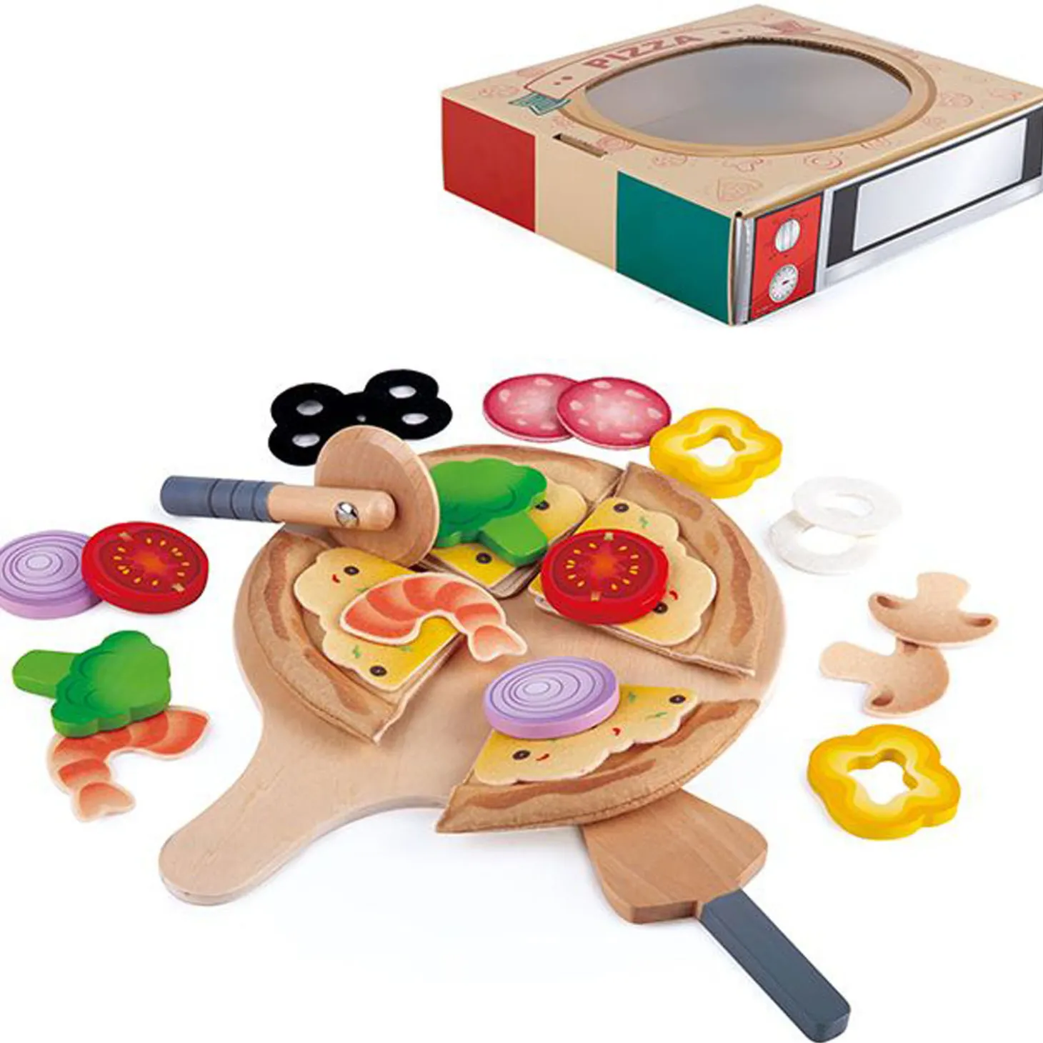 Hape Perfecte Pizza Speelset