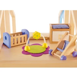 Hape Poppenhuis Babykamer