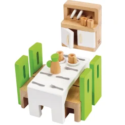 Hape Poppenhuis Eetkamer