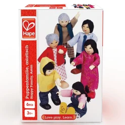 Hape Poppenhuis Familie Aziatisch
