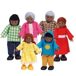 Hape Poppenhuis Familie Afrikaans