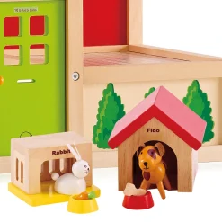 Hape Poppenhuis Huisdieren