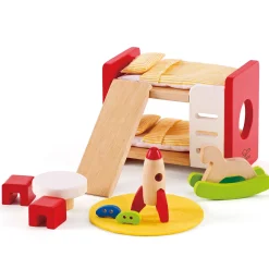 Hape Poppenhuis Kinderkamer