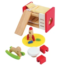 Hape Poppenhuis Kinderkamer