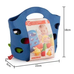 Hape Vilt Fruitmandje - 8dlg.