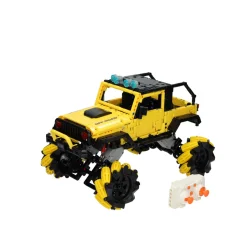 Happy Build Bestuurbare RC Bouwsteentjes Set Pickup Truck - 1490dlg.