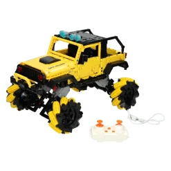 Happy Build Bestuurbare RC Bouwsteentjes Set Pickup Truck - 1490dlg.