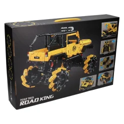 Happy Build Bestuurbare RC Bouwsteentjes Set Pickup Truck - 1490dlg.