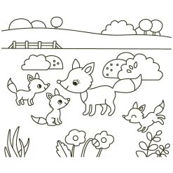 Happy Coloring - Vrolijke Dieren