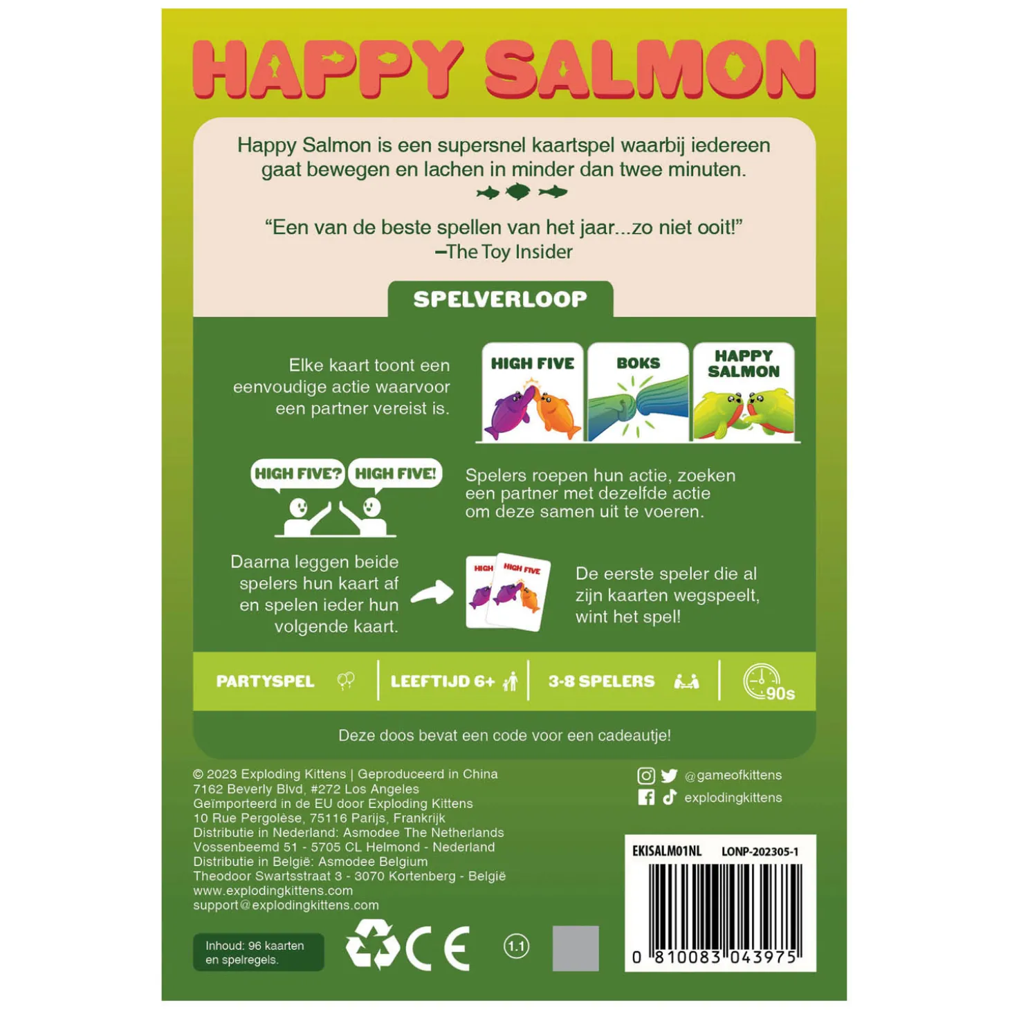 Happy Salmon Kaartspel