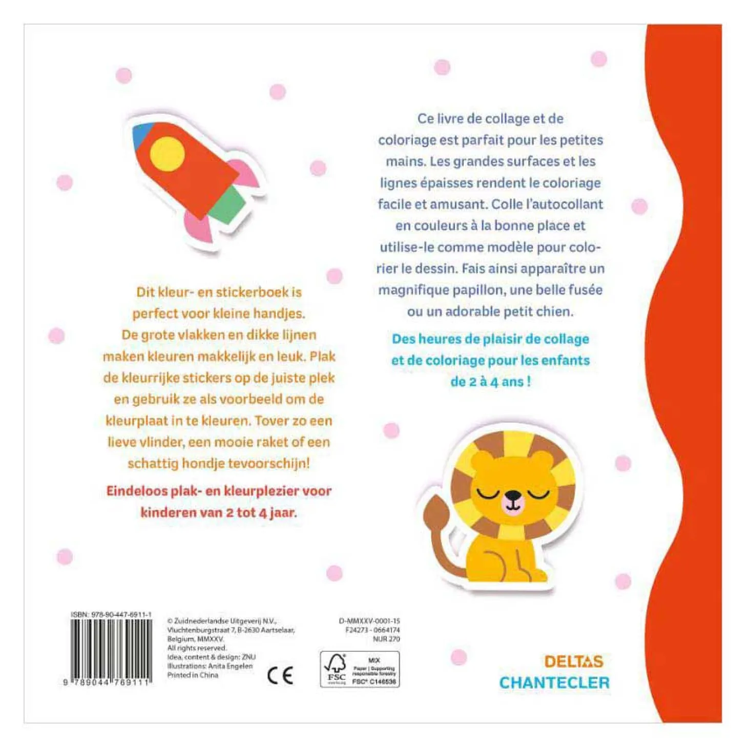 Happy Sticker Color - 2-4 jaar