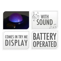 Helm Politie met Licht en Geluid