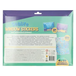 Herbruikbare Zeedieren Raamstickers, 150st.