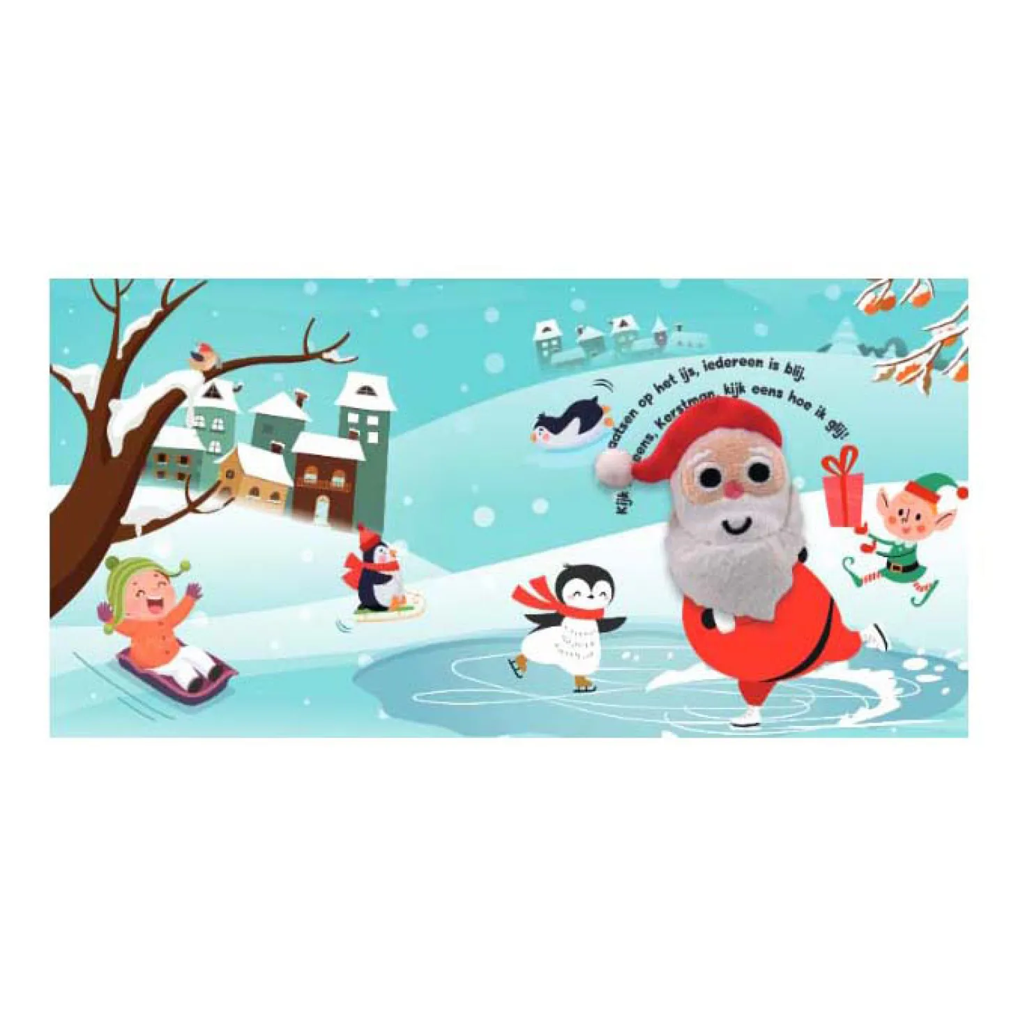 Het Geheim van de Kerstman Kartonboek