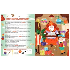 Het heerlijk avondje van Sinterklaas + kartonnen zaklamp