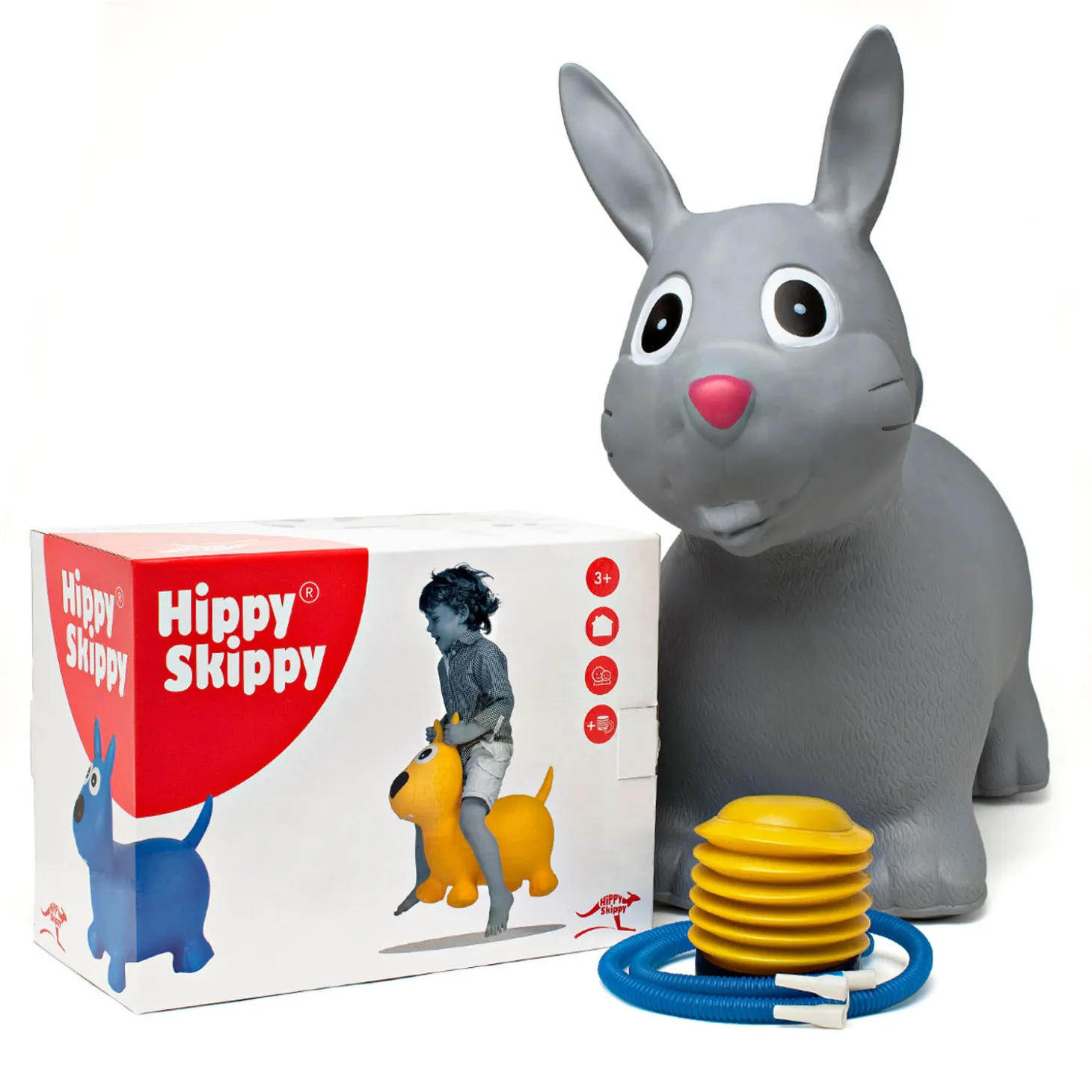 Hippy Skippy - Konijn Grijs